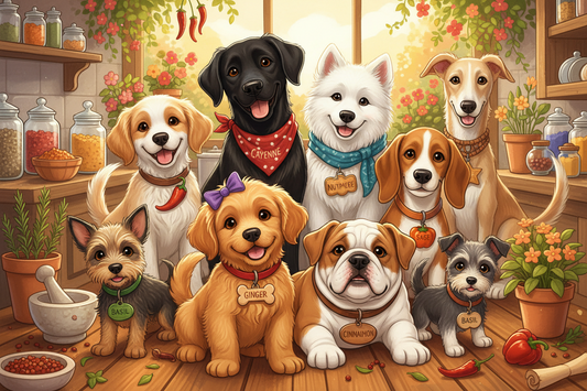 200+ Spice Dog Names (Sweet, Spicy & Unique Name Ideas for Dogs)