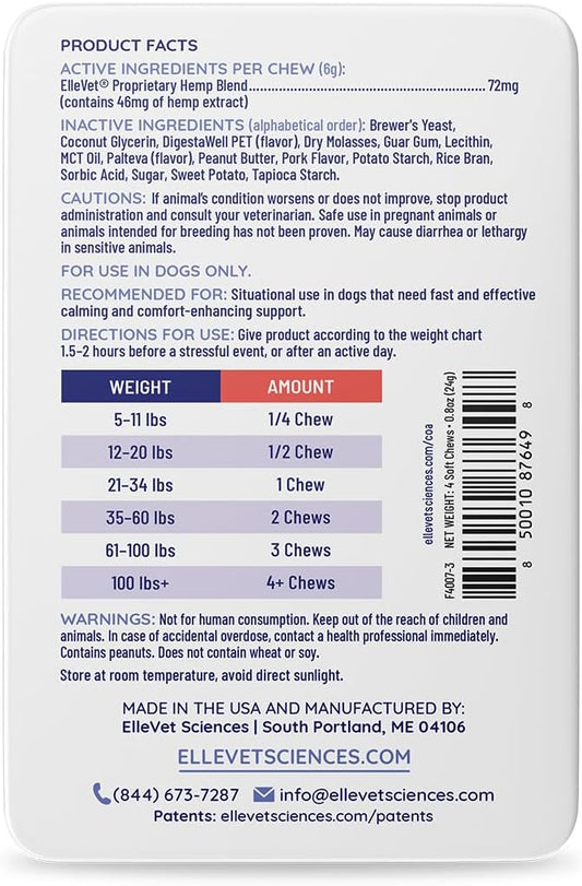 ElleVet Calming Chews