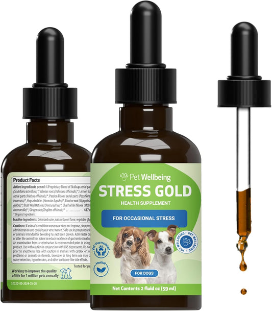 Pet Wellbeing Stress Gold: For Moments of High Stress